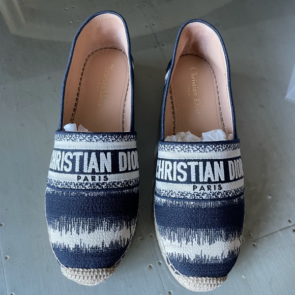 Dior Shoes - NIb Christian dior espadrille flats Granville 39